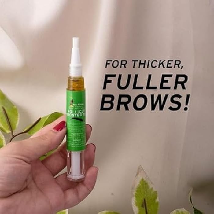 Raw African| Follicle Booster Oil | Promotes Growth | Eyebrows | Eyebrows Treatment | Pure Natural Oils | Prevents Hair Loss | Lightweight | Easy Application | Rosemary | Sweet Almond | 15ml - Image 2